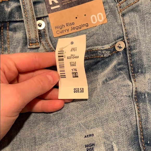 aero high rise curvy jeggings - Picture 4 of 4